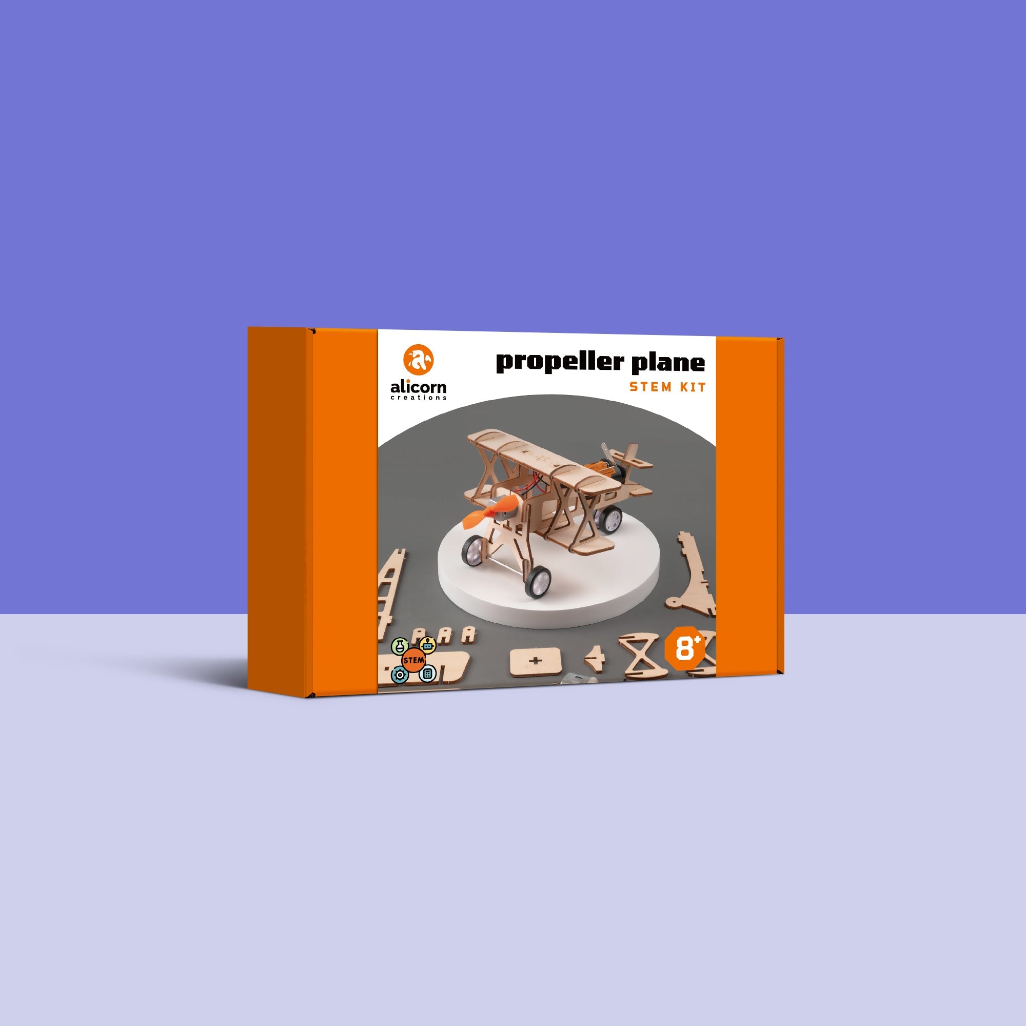 Propeller Plane DIY Kit – STEM Educational Toy