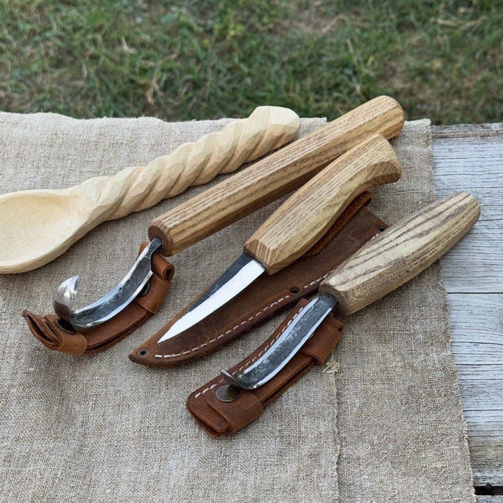 3-Piece Carving Knife Set for Spoon Carving