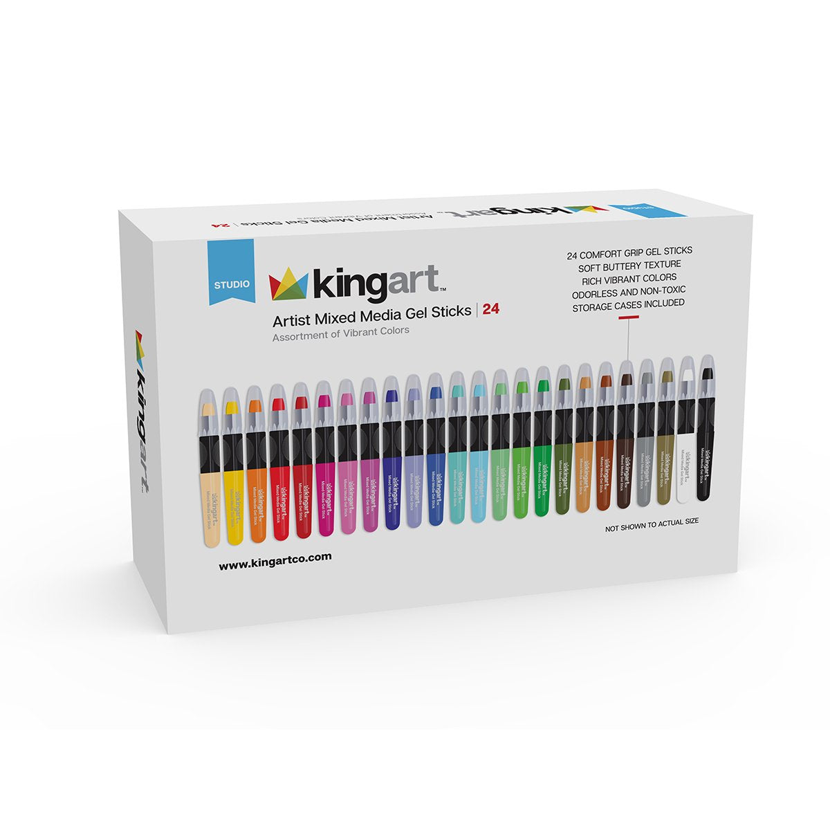 Gel Stick Crayons 24 Colors
