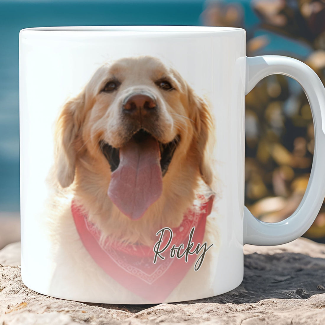 custom Pet Photo Dog Coffee MugC