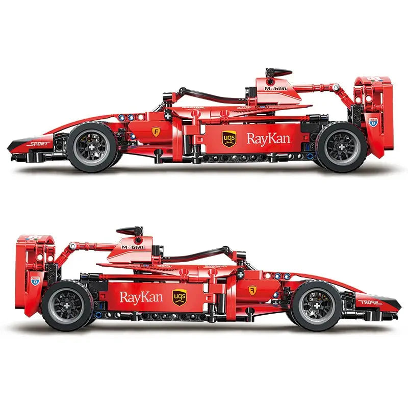 ToylinX F1 RC Race Car Building Set - Remote Control Collectible Model Kit