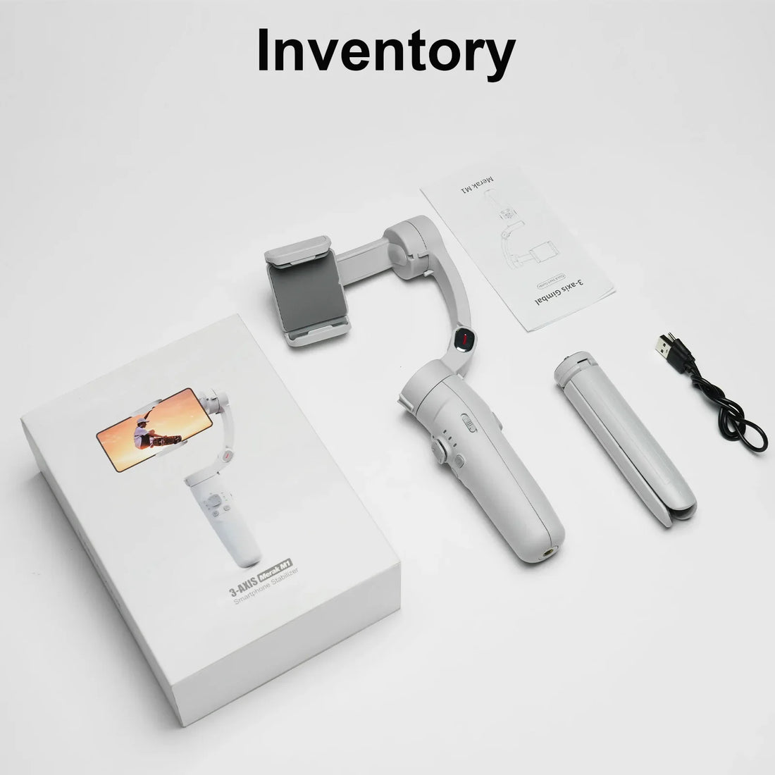 M1 3-Axis Handheld Smartphone Gimbal Stabilizer & Selfie Stick