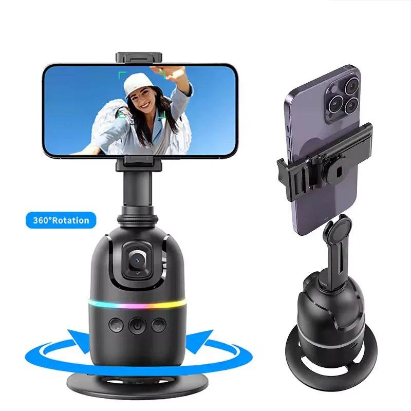 AI Smart 360° Face Tracking Smartphone Gimbal Stabilizer