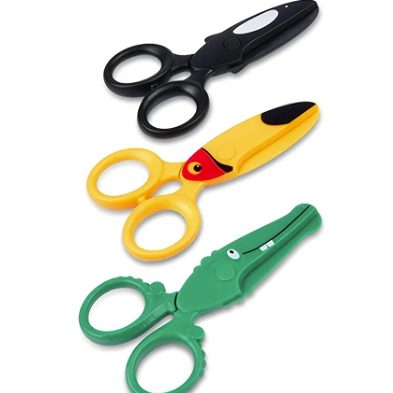 Preschool Training Scissors for Kids | Child-Safe Craft Scissors