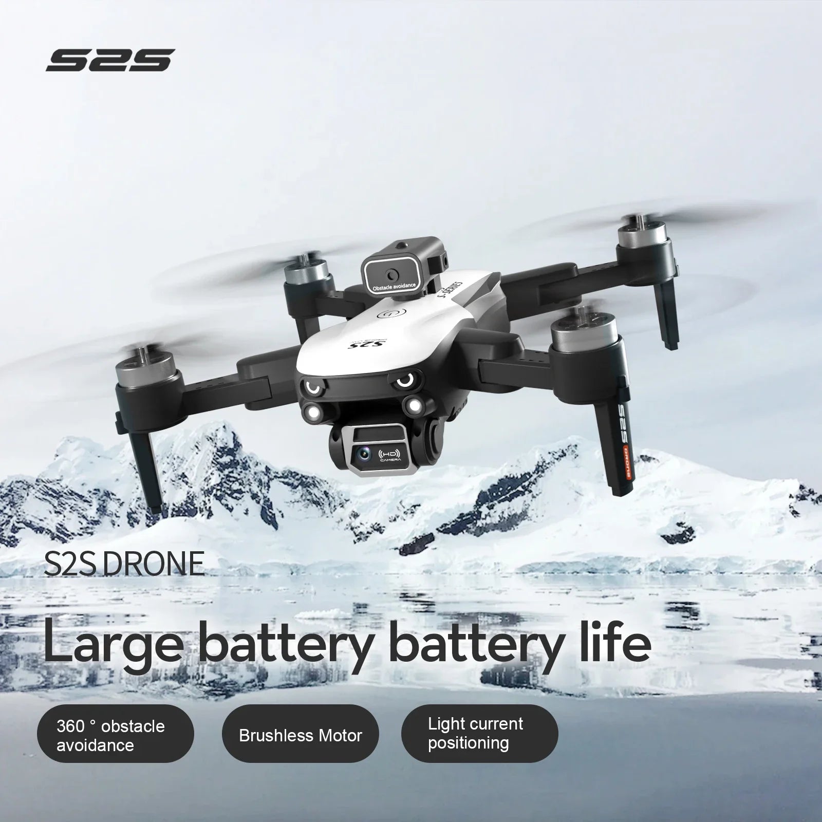 S2S Mini Drone – 8K HD Camera, Foldable Quadcopter