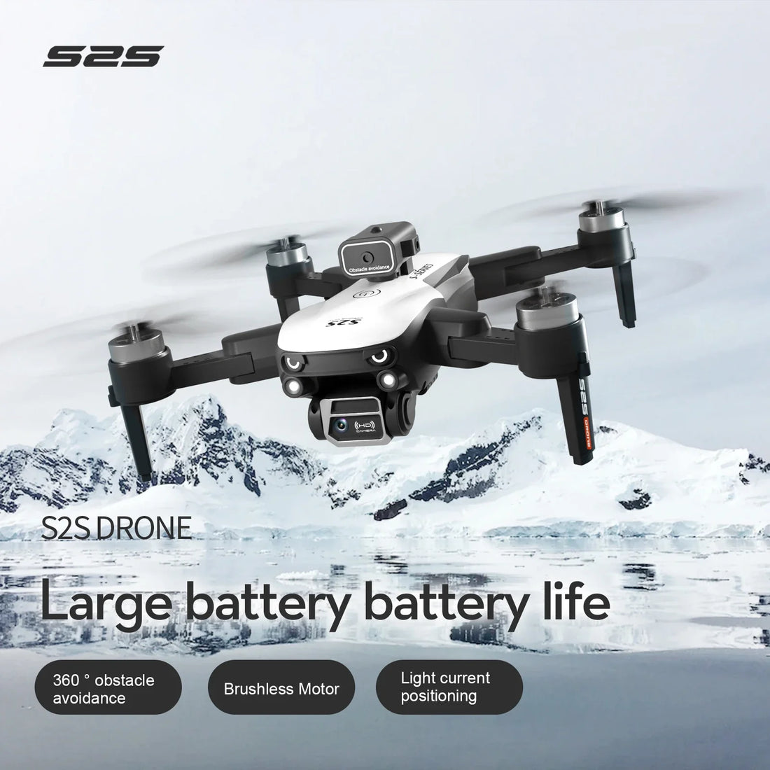 S2S Mini Drone – 8K HD Camera, Foldable Quadcopter