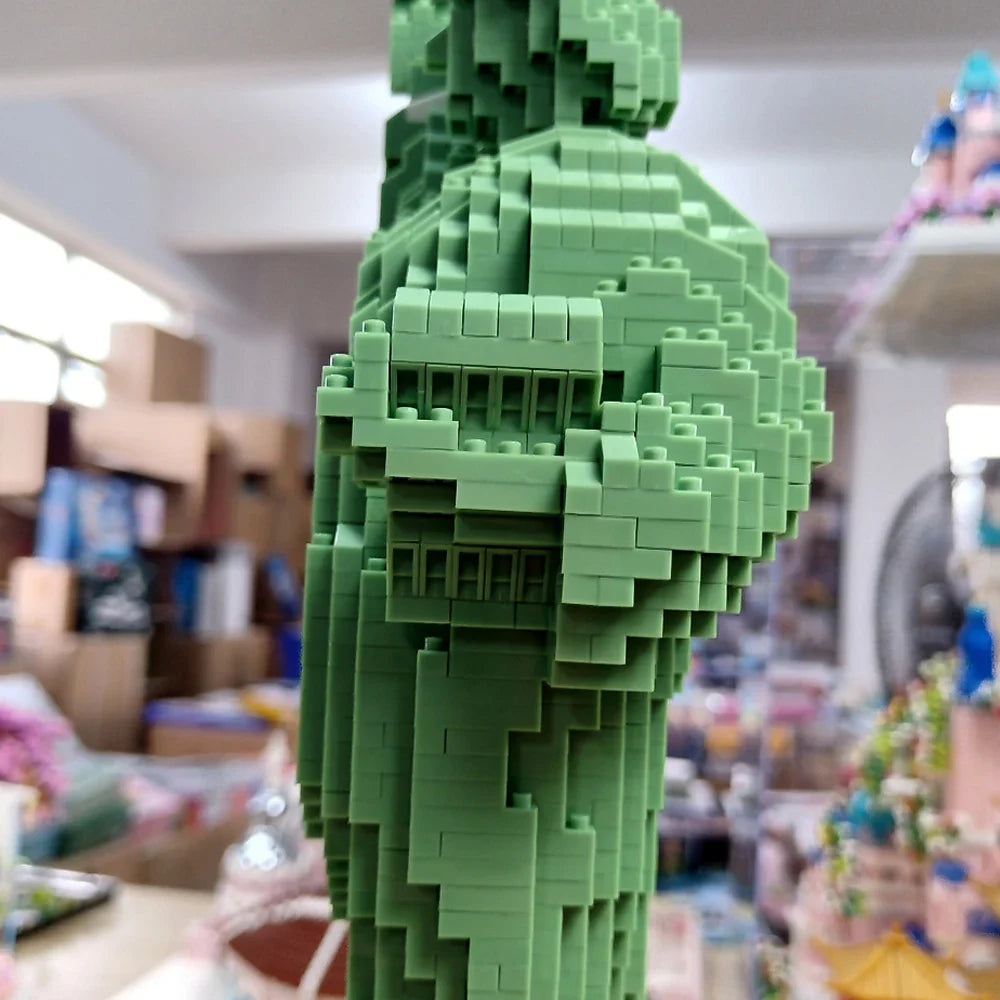 Statue of Liberty Building Block Model – DIY Replica