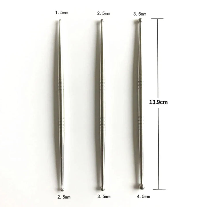 10-Piece Stainless Steel Clay Sculpting & Engraving Tool Set