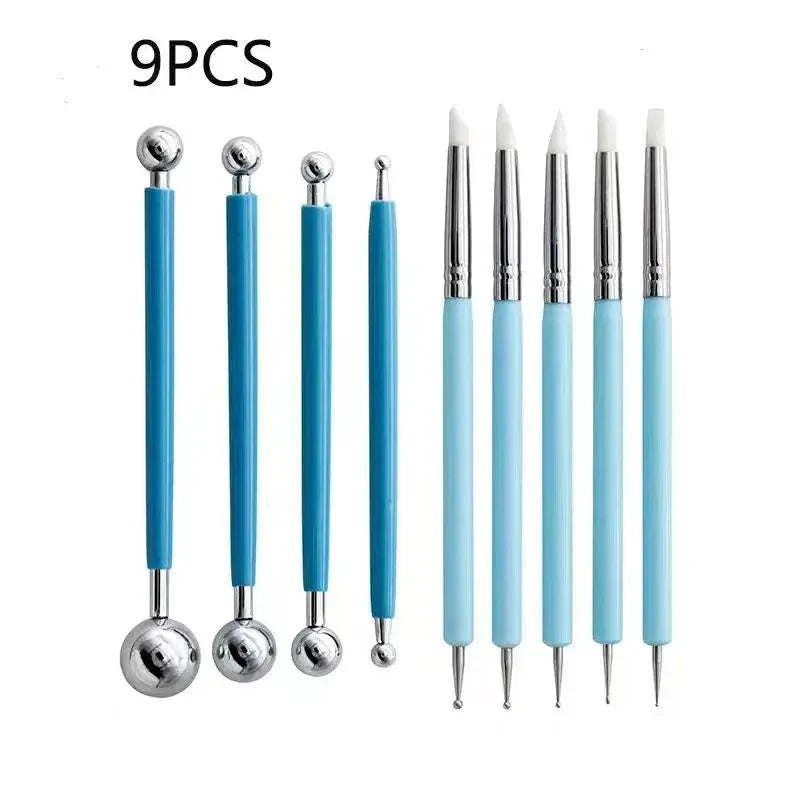 Pottery Clay Sculpting Tools Kit - 8-61 Pcs for Carving, Shaping & Modeling