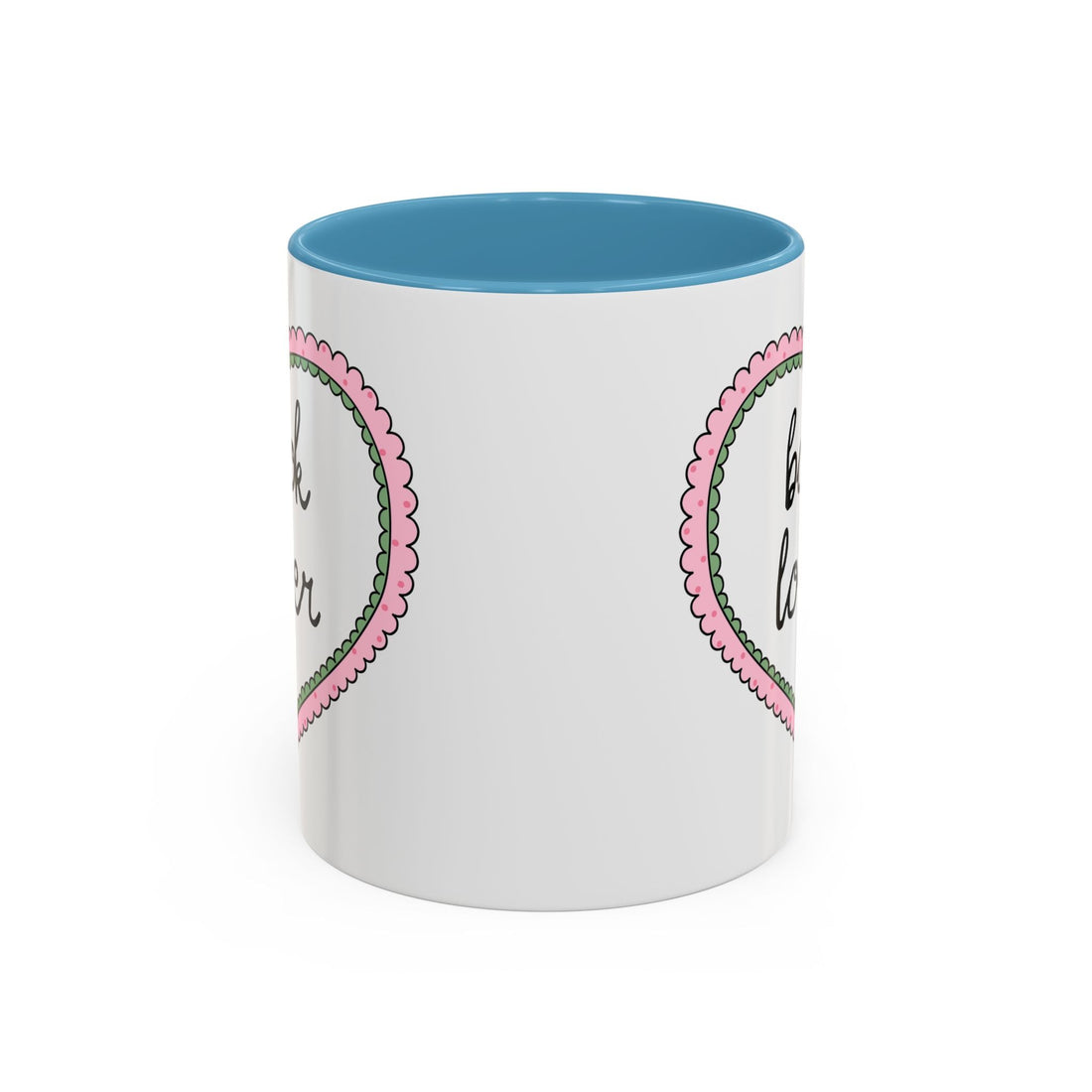 Book Lover Coffee Mug with Heart