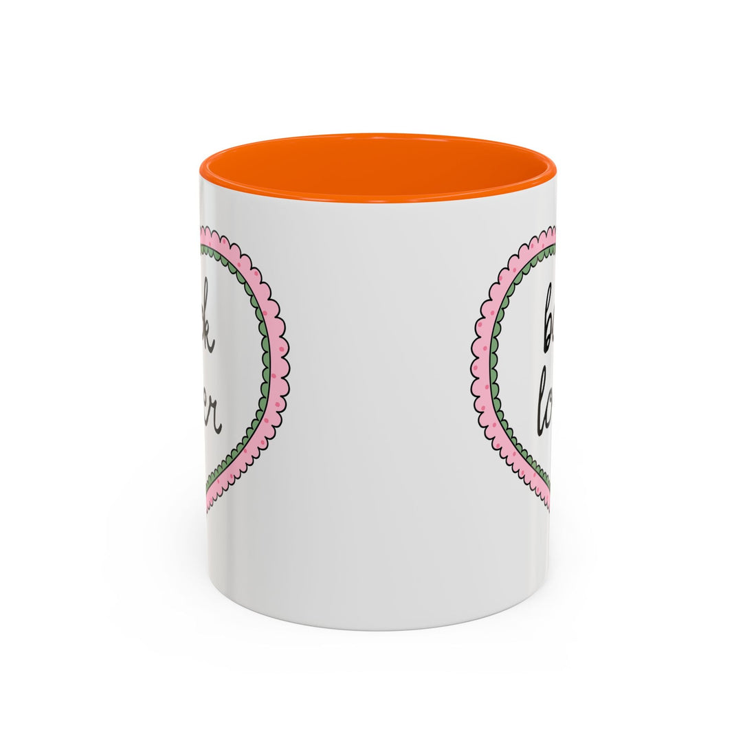 Book Lover Coffee Mug with Heart
