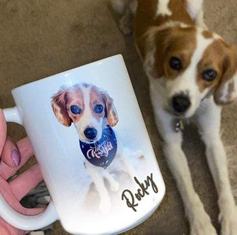 custom Pet Photo Dog Coffee MugC