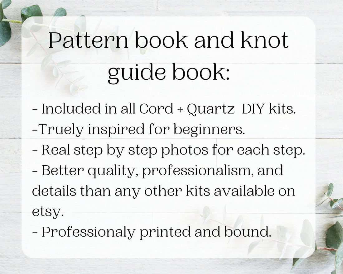 Macrame mandala wall hanging kit. Craft kits for Adults.