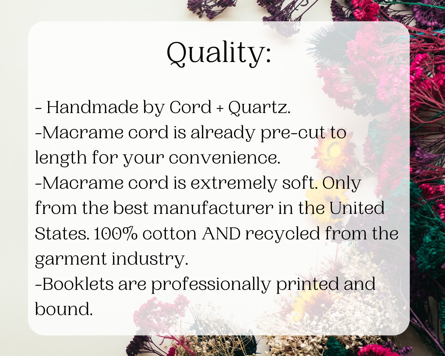 Macrame mandala wall hanging kit. Craft kits for Adults.