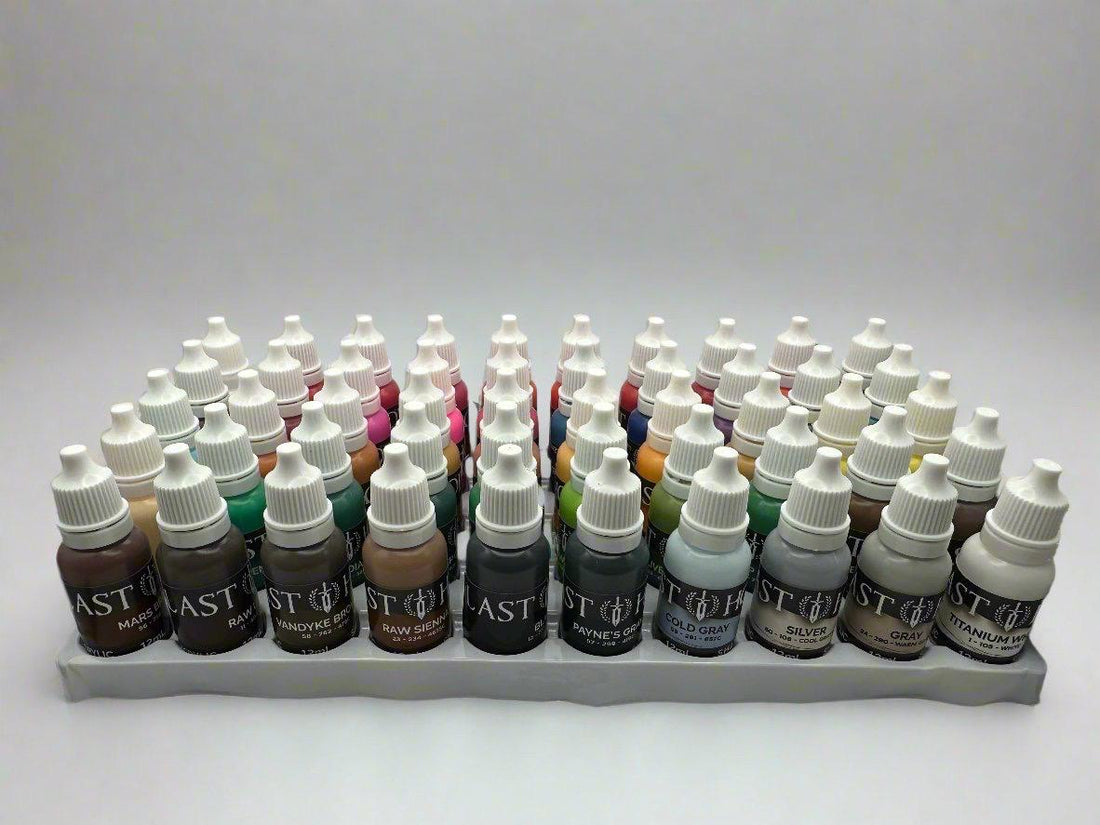 Acrylic Paint Set V2.0 for Wargame Miniatures - NEW FORMULA