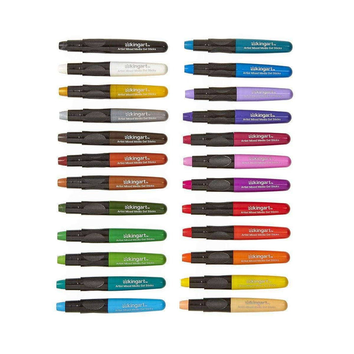 Gel Stick Crayons 24 Colors