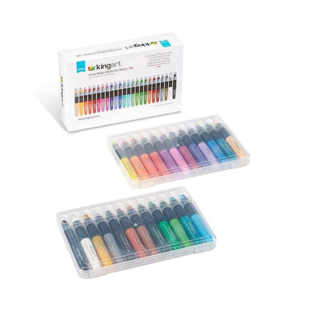 Gel Stick Crayons 24 Colors