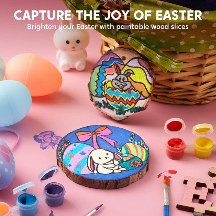 Klever Kits Glow-in-the-Dark Wooden Painting Craft Kit – Ages 6-12