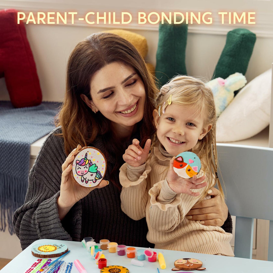 Klever Kits Glow-in-the-Dark Wooden Painting Craft Kit – Ages 6-12