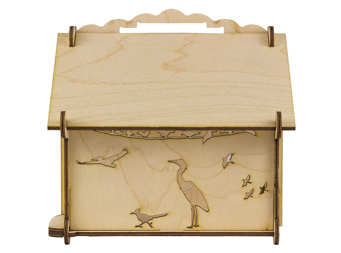 Unique Birdhouse Kit for DIY project